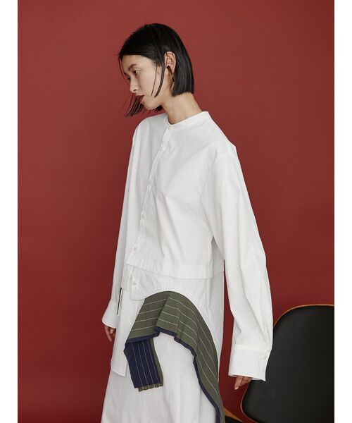 UN3D.（アンスリード）の「LAYER PARTS SH / レイヤーパーツシャツ