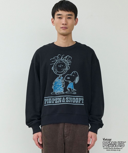 PEANUTS PIGPEN & SNOOPY スウェット | ジョンブル公式通販/JOHNBULL