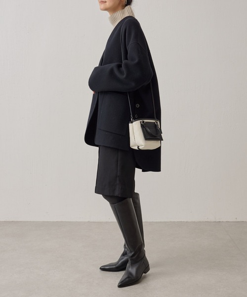 BEARDSLEY（ビアズリー）の「ショートリバーコート（ノーカラーコート