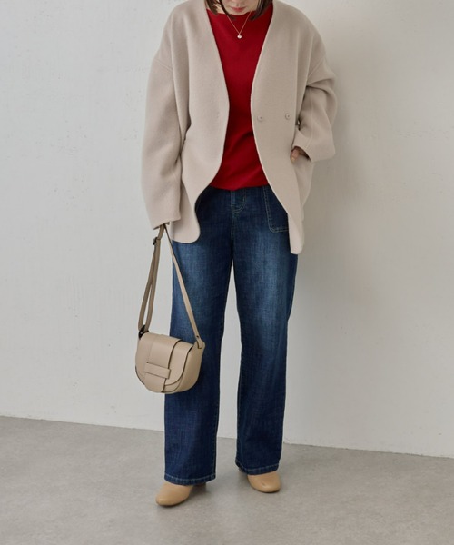 BEARDSLEY（ビアズリー）の「ショートリバーコート（ノーカラーコート