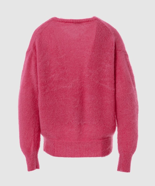 Omar Afridi（オマールアフリディ）の「V-NECK MOHAIR KNIT（ニット