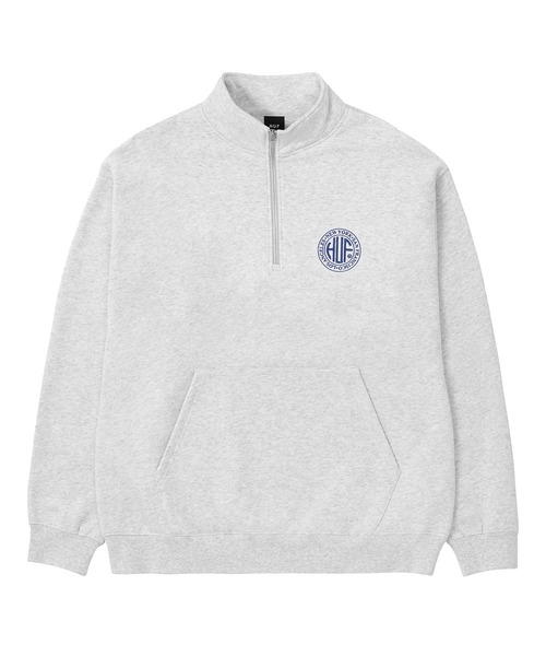 REGIONAL HALF ZIP FLEECE / HUF ハフ ヘビーウェイト ハーフジップ