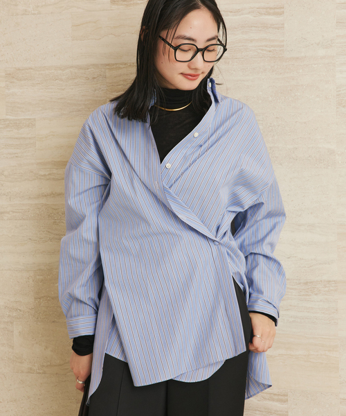 追加》R'IAM カシュクールシャツ（シャツ/ブラウス）｜Plage