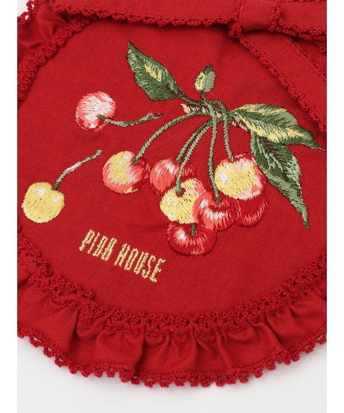 PINK HOUSE（ピンクハウス）の「野ばらとチェリー刺繍ワッペン