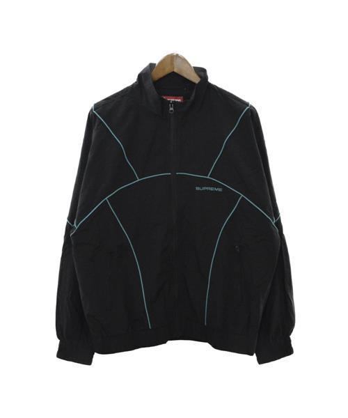 ブランド古着】ナイロンパイピングトラックジャケット（ナイロン