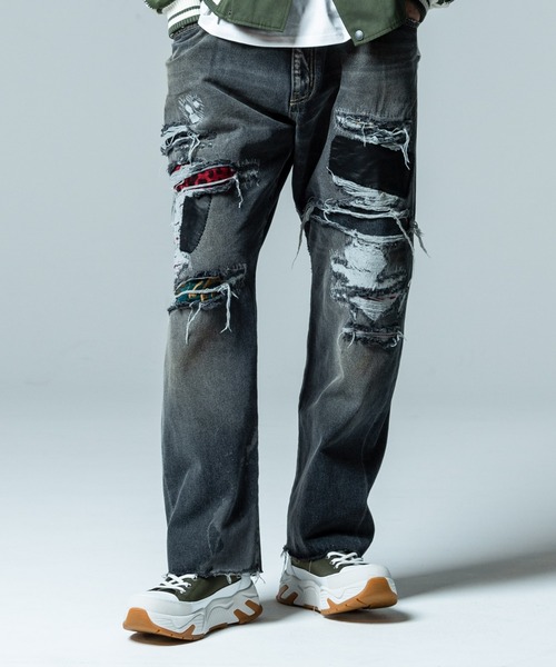 glamb（グラム）の「Crazy Remake Denim / クレイジーリメイクデニム