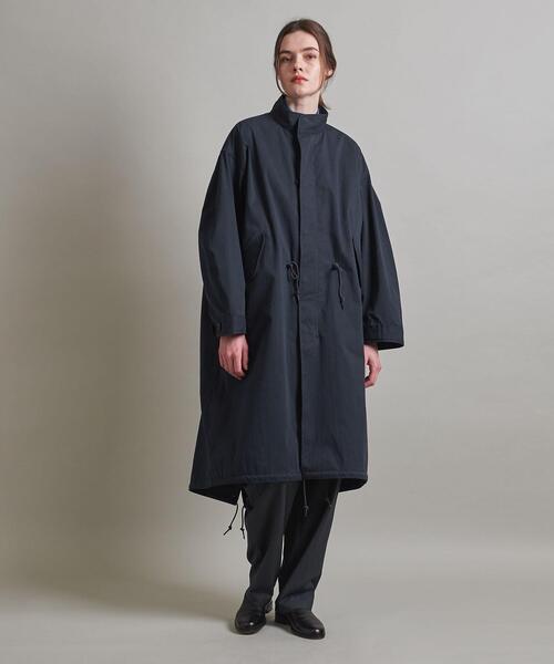 LOEFF（ロエフ）の「＜LOEFF＞キャンバス スタンドカラー ミリタリー