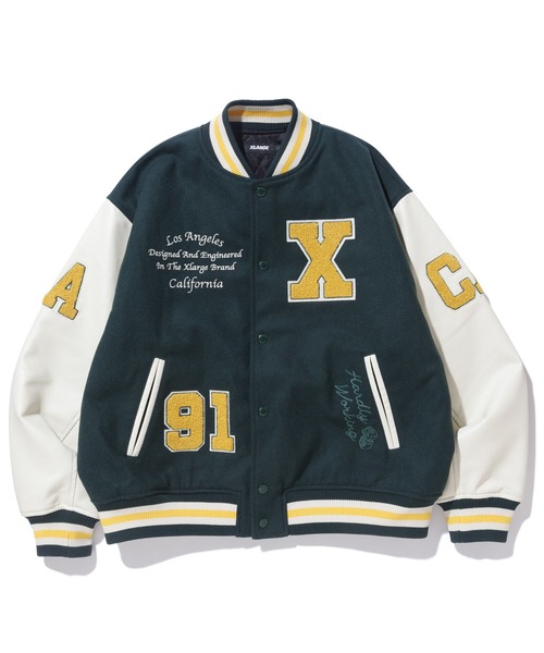 XLARGE（エクストララージ）の「OG LOGO VARSITY JACKET（スタジャン