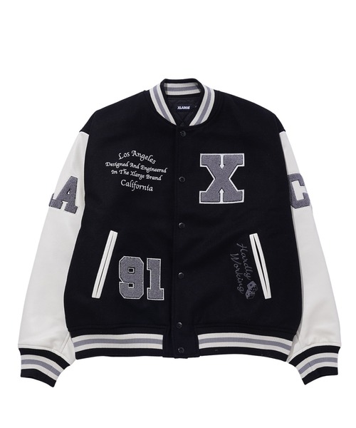 XLARGE（エクストララージ）の「OG LOGO VARSITY JACKET（スタジャン