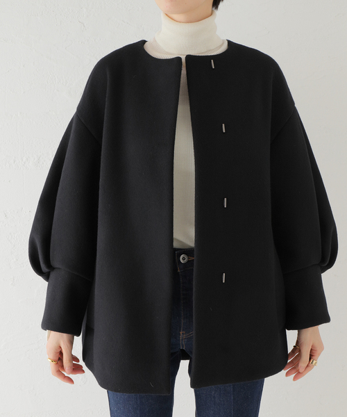 VERMEIL par iena（ヴェルメイユパーイエナ）の「super140s バルーン