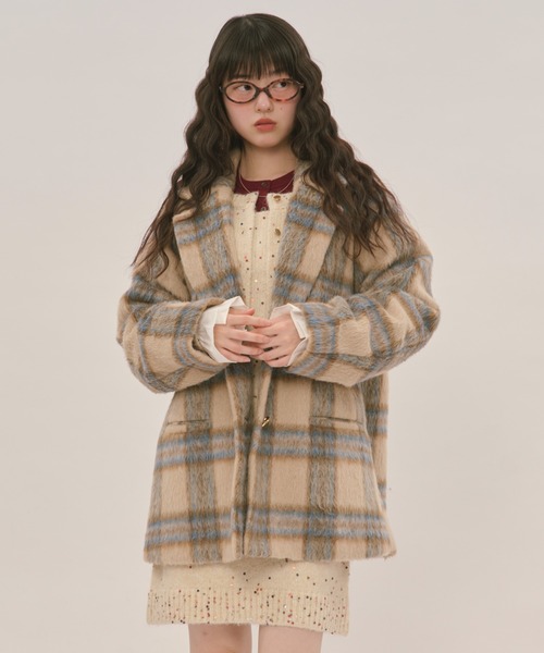 shaggy coat / シャギーコート（テーラードジャケット）｜loin nuit