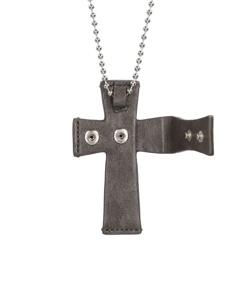 Cross Leather Strap Wallet（ネックレス）｜SCULPTOR（スカルプター