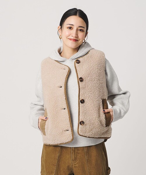 Barbour＞フリースベスト（その他アウター）｜Barbour（バブアー）の