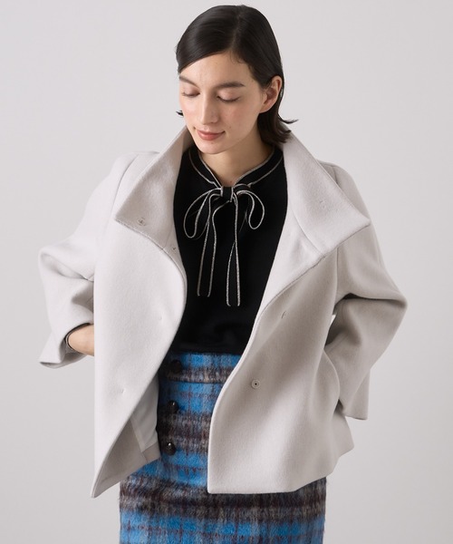 ANAYI（アナイ）の「シャンブレーショートコート（その他アウター