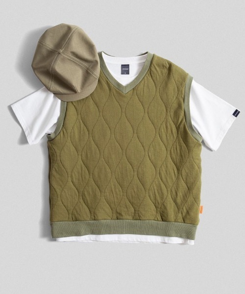APPLEBUM（アップルバム）の「Quilting Vest（ベスト）」 - WEAR