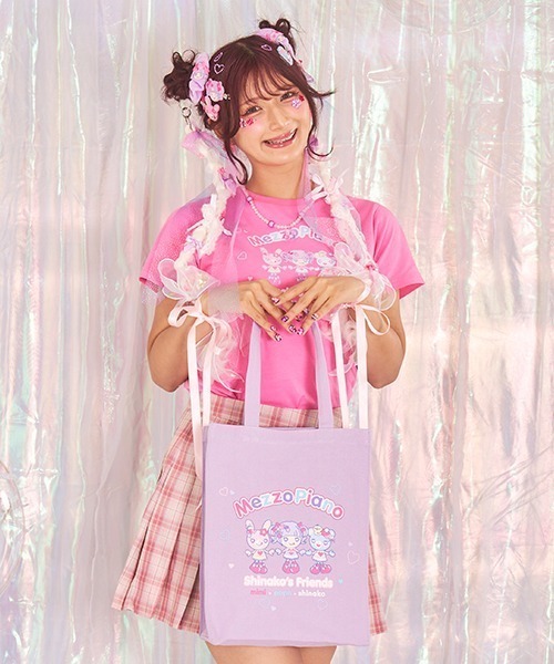 しなこちゃん×ミミポポ】トートバッグ（トートバッグ）｜mezzo piano