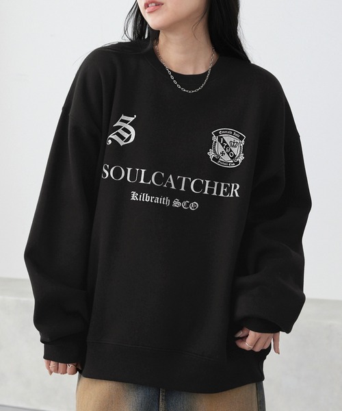 ゲームグラフィックオーバーサイズスウェット MONO-MART│MONO-MART