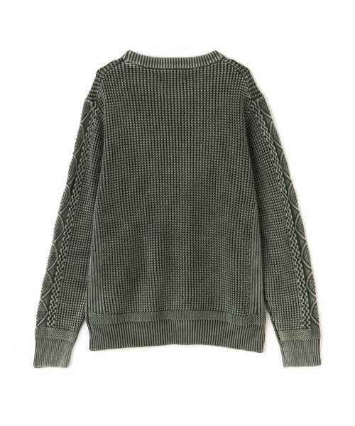 schott（ショット）の「Schott/ショット/DULL COLOR CABLE SWEATER