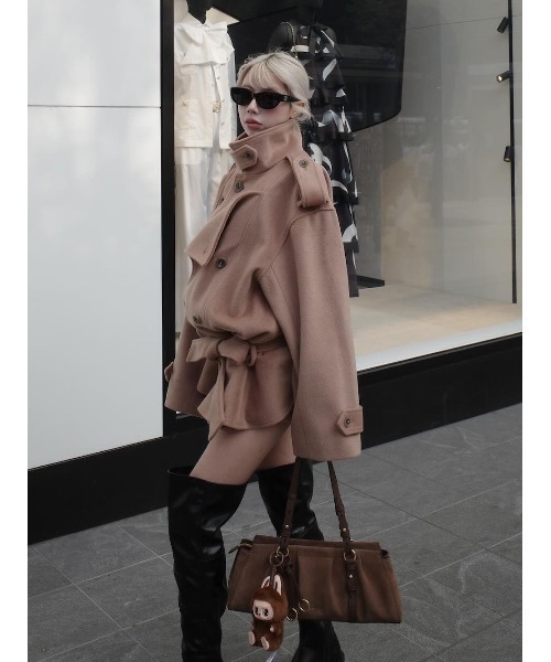 ドロップショルダージャケットコート（その他アウター）｜Darich