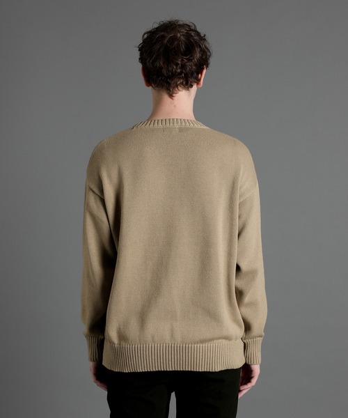 LANVIN en Bleu（ランバンオンブルー）の「ミドルゲージ クルーネック