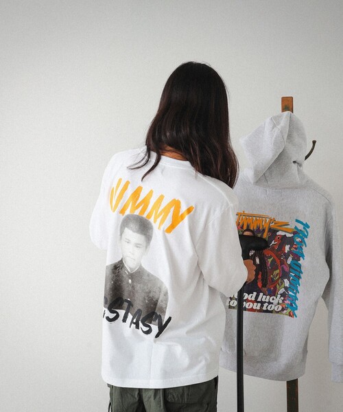 JIMMY'Z（ジミーズ）の「JIMMY'Z × ジミー大西 / Long Sleeve Tee
