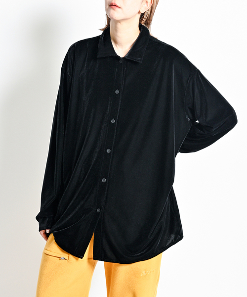 CITYSHOP（シティーショップ）の「VELVET OVER シャツ（シャツ