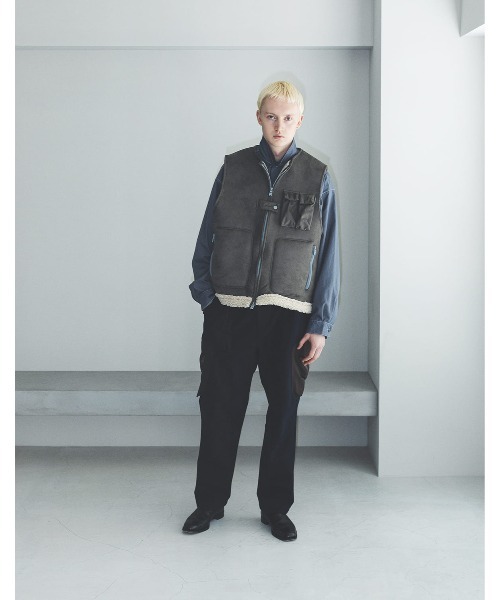 F/CE. （エフシーイー）の「F/CE. FAUX SHEARLING VEST / エフシーイー