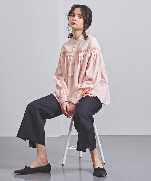 Scye（サイ）の「＜Scye （サイ）＞タック ブラウス □□□（シャツ