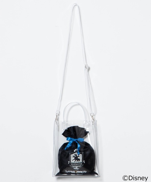 セール】∴WEGO/ツイステッドワンダーランド巾着付きクリアトート