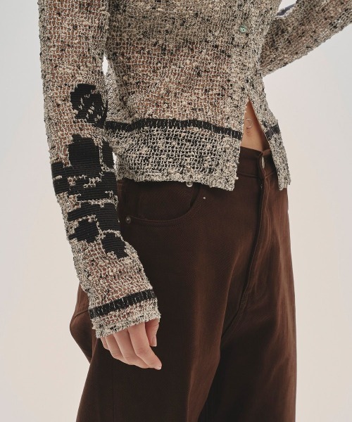 TODAYFUL（トゥデイフル）の「TODAYFUL Embroidery Mesh Shirts エン