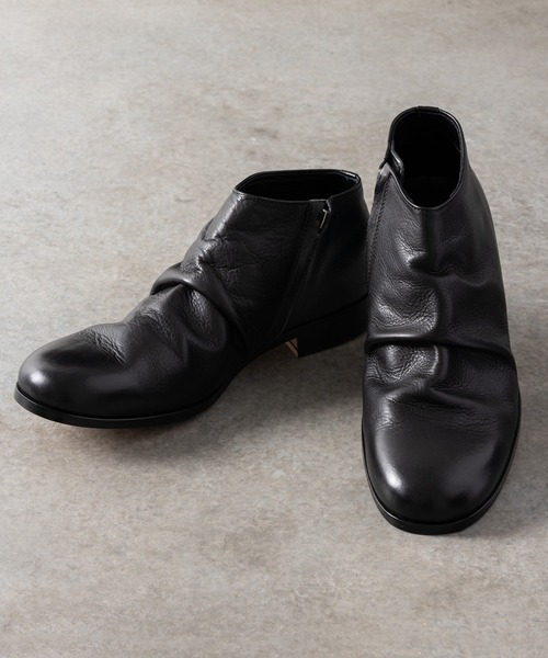 PADRONE（パドローネ）の「PADRONE パドローネ / SHORT SIDE ZIP BOOTS