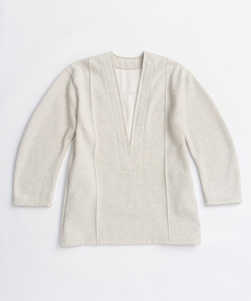 セール】ディープVネックスウェット / Deep V-Neck Sweatshirt