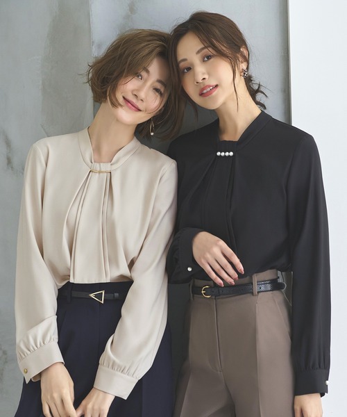 洗える ストレッチ ｜ 選べるデザイン フロントタック ボウタイ