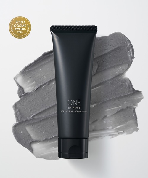 ポアクリア スクラブ ウォッシュ（洗顔料）｜ONE BY KOSE（ワンバイ