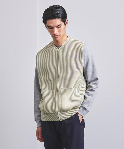 AURALEE（オーラリー）の「＜AURALEE（オーラリー）＞ リブ ジップ