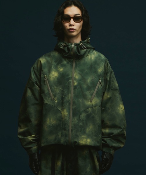 セール】Total pattern loose mountain parker （Water-repellent