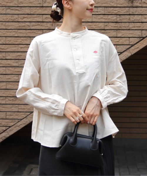 DANTON（ダントン）の「DANTON/ダントン ヘンリーネックプルオーバー