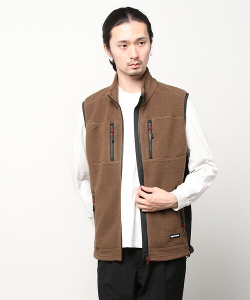 BRIEFING（ブリーフィング）の「MS POLARTEC FLEECE VEST/メンズ