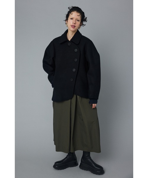 HeRIN.CYE（ヘリンドットサイ）の「Round body wool coat ラウンド