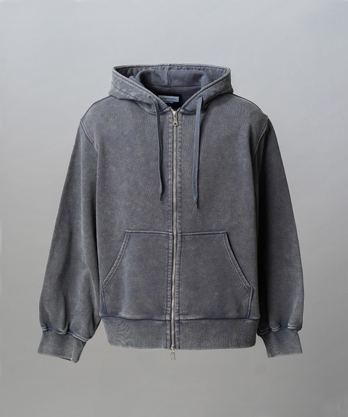 UNISEX》【ONE-MILE WEAR】Prime-Over Fade Zip Hoodie/ワンマイル