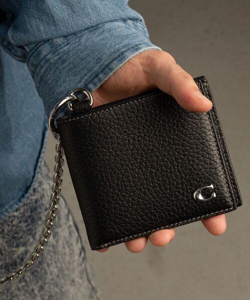 ビルフォールド ウォレット・チェーン（財布）｜COACH（コーチ）の