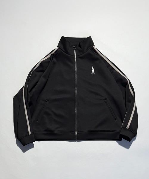 NOIZY（ノイジー）の「THREADS NOIZ TRACK JKT / ワンポイント 刺繍