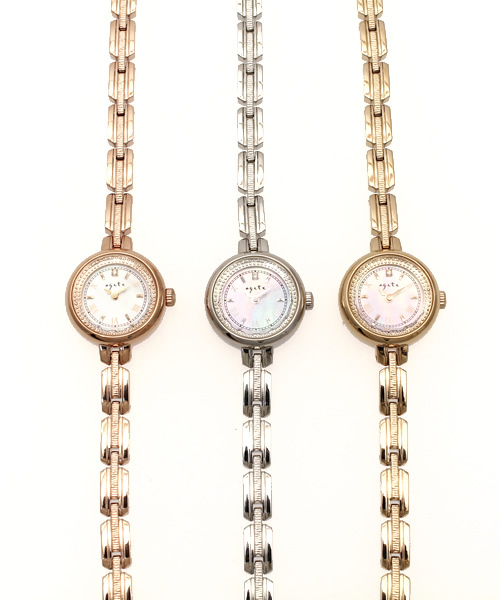 agete（アガット）の「ラウンドフェイスソーラーウォッチ 【AGETE36SV