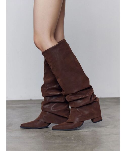 セール】ポインテッドカバーブーツ（ブーツ）｜EMODA（エモダ）の