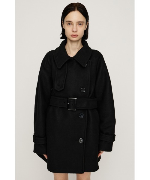 セール】STAND NECK MIDI COAT スタンドネック ミディコート 秋服 冬服