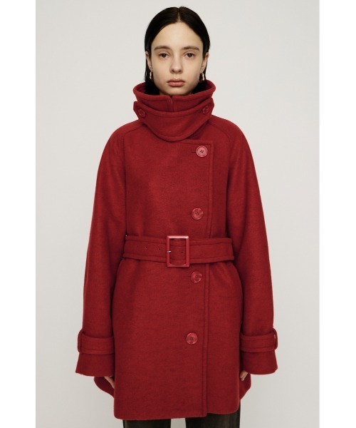 セール】STAND NECK MIDI COAT スタンドネック ミディコート 秋服 冬服