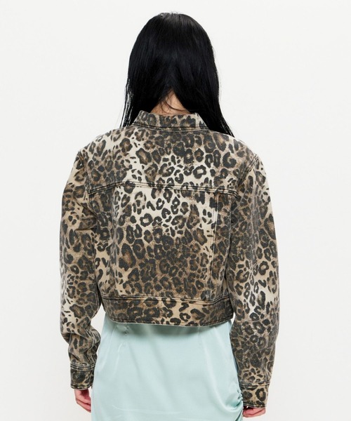 BEEDEN（ビーデン）の「LEOPARD PRINT JAKET（デニムジャケット）」 - WEAR