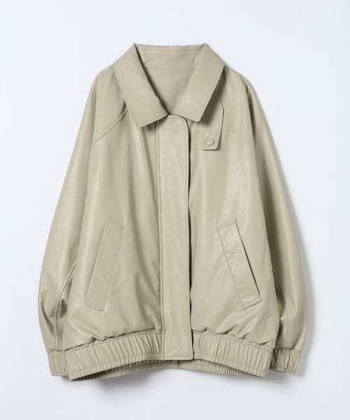 セール】ヴィンテージレザーブルゾン/640179（ブルゾン）｜JEANASIS