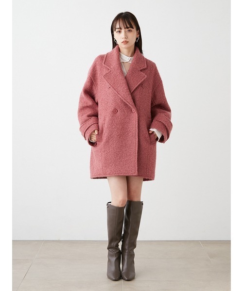 SNIDEL（スナイデル）の「コクーンボアコート（その他アウター）」 - WEAR