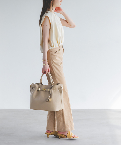 追加》MILOS/ミロス 金具付きトート（トートバッグ）｜NOBLE（ノーブル